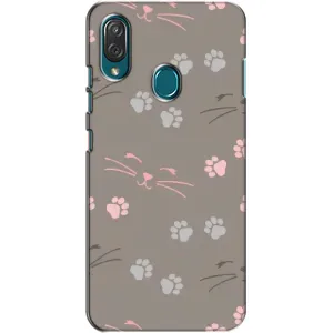 Чохол з малюнком кіт на ZTE Blade V10 Vita (Лапи і вуса)