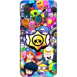 Чехол для ZTE Blade V10 Vita Бравл Старс (VPrint) (Лого Brawl Stars)