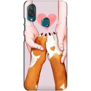 Чохли з собаками для ZTE Blade V10 Vita (VPrint) (Любовь до собак)