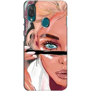 Чохол з друком для ZTE Blade V10 Vita - (Мода) (AlphaPrint) (Макіяж)