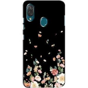 Чохол для ZTE Блейд V10 Віта - з принтом (Дизайнерські) (AlphaPrint) (Маленькі квіти)
