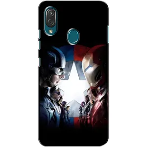 Чехлы с героями Марвел ZTE Blade V10 Vita (VPrint) (Марвел стайл)