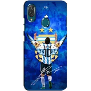 Чехлы для ZTE Blade V10 Vita (Leo чемпион) (AlphaPrint) (Месси сборная)