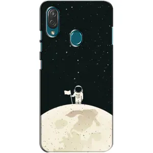 Космічні Чохли для ZTE Блейд V10 Віта (VPrint) (На місяці)