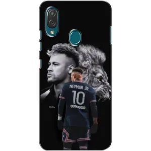 Чехол Неймар для ZTE Blade V10 Vita (AlphaPrint) (Неймар Лев)