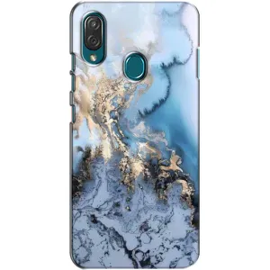 Мраморний чехол на ZTE Blade V10 Vita (VPrint) (Ніжний мрамор)