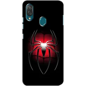 Чехол с человеком пауком для ZTE Blade V10 Vita - (AlphaPrint) (Паук марвел)
