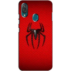 Чехол с человеком пауком для ZTE Blade V10 Vita - (AlphaPrint) (Паук Марвел)