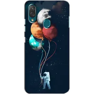 Космічні Чохли для ZTE Блейд V10 Віта (VPrint) (Планети кульки)