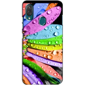 Чехлы (ART) Цветы на ZTE Blade V10 Vita (VPrint) (Семиквітка)