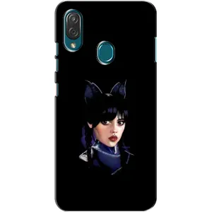 Чохли Венсдей на ZTE Blade V10 Vita Уенсдей (AlphaPrint) (серйозна Венздей)