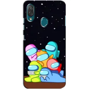 Чохли Амонг Ас для ZTE Blade V10 Vita (AlphaPrint) (Скіни в космосі)