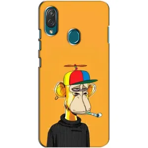 Чехлы с Обезьянами NFT для ZTE Blade V10 Vita (AlphaPrint) (Скучающая Обезьяна NFT)