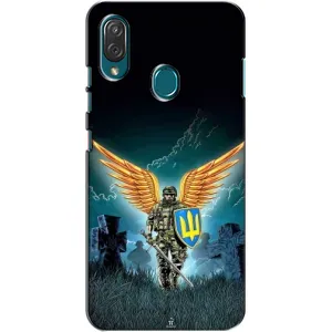 Чехлы с картинкой ЗСУ для ZTE Blade V10 Vita (AlphaPrint) (Солдат ЗСУ)