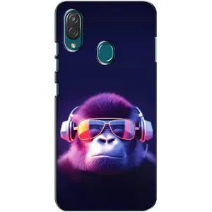 Чохол з Мавпами ZTE Blade V10 Vita - (AlphaPrint) (Стильна мавпа)