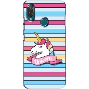 Чехол для ЗТЕ Блейд В10 Вита - (Единорожки - Новинки) (AlphaPrint) (Unicorn)