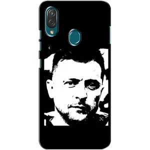 Чехол для ZTE Blade V10 Vita (AlphaPrint - с принтом Зеленского) (Зеленский АРТ)