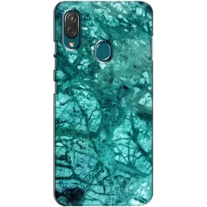 Мраморний чехол на ZTE Blade V10 Vita (VPrint) (Зелений мрамор)