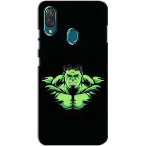 Чехлы с героями Марвел ZTE Blade V10 Vita (VPrint) (Зелёный Халк)