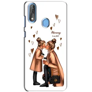 Чохол з друком для ZTE Blade V10 - (Мама з дитинкою) (AlphaPrint) (Донька і мама)