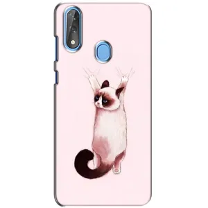Чохол на ZTE Blade V10 з Котиками (VPrint) (Котик падає)