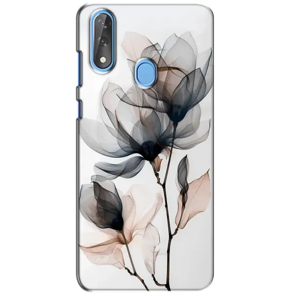 Чехол с принтом «Цветы на белом» для ZTE Blade V10 Чехол с принтом «Цветы на белом» для ZTE Blade V10