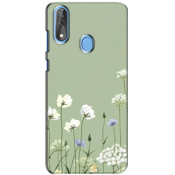 Чехол с принтом «Цветы на зеленом» для ZTE Blade V10 Чехол с принтом «Цветы на зеленом» для ZTE Blade V10