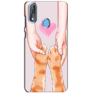 Чохол на ZTE Blade V10 з Котиками (VPrint) (Любовь до котиків)