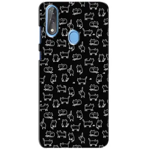Чохол з принтом для ZTE Blade V10 (AlphaPrint) Модні коти (Маленькі котики)