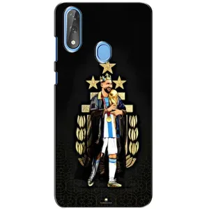 Чохли для ZTE Blade V10 (Leo чемпіон) (AlphaPrint) (Мессі Король)