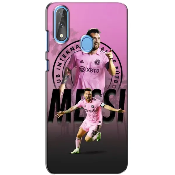Чохол з принтом «Messi Miami» для ZTE Blade V10