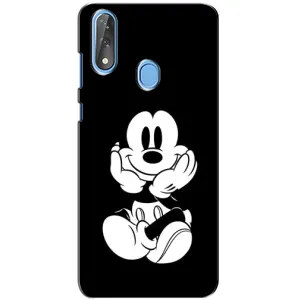 Міккі Маус чохол для ZTE Blade V10 (AlphaPrint - Мультяшні) (Маус на чорному)