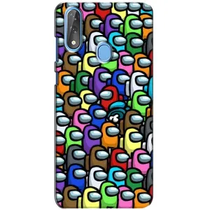 Чехол Амонг Ас для ZTE Blade V10 (AlphaPrint)