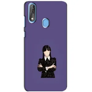 Чохли Венсдей на ZTE Blade V10 Уенсдей (AlphaPrint) (Венздей у чорному)