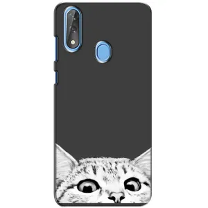 Чохол на ZTE Blade V10 з Котиками (VPrint) (Виглядає котик)