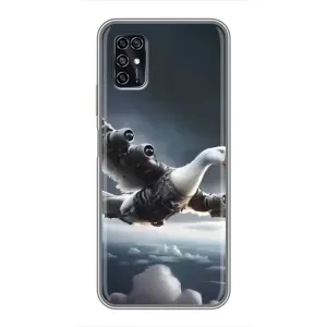 Чохол з мемом Тралалело тралала на ZTE Blade V2020 Smart (Бомбардіні гусіні)