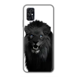 Чохли з картинкою животних ZTE Blade V2020 Smart (Чорний ЛЕВ)