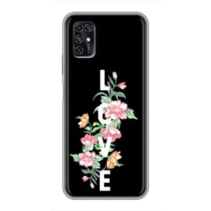 Чехлы для любимой на ZTE Blade V2020 Smart (VPrint) (Квіти LOVE)