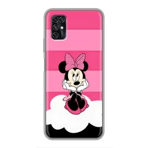 Эксклюзивный чехол для ZTE Blade V2020 Smart (AlphaPrint - Мультяшные) (Девочка Maus)