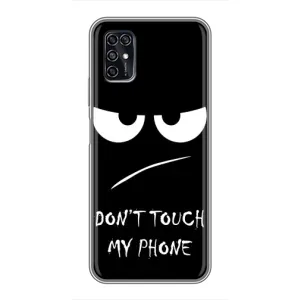 Чохол для ZTE Blade V2020 Smart - (AlphaPrint) з принтом (ТОП продажів) (Dont Touch)