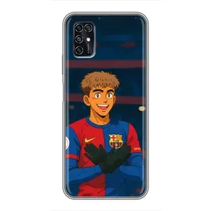 Чехол с футболистом Ламин Ямаль ZTE Blade V2020 Smart (Футболист Ямаль)