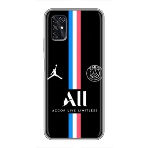 Чехлы PSG для ZTE Blade V2020 Smart (AlphaPrint) (футболка ПСЖ)