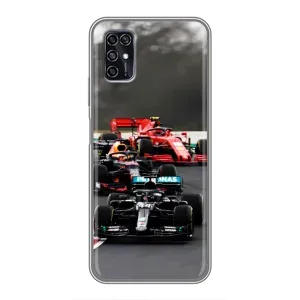 Чехол Формула1 на ZTE Blade V2020 Smart (Гонка Формула 1)