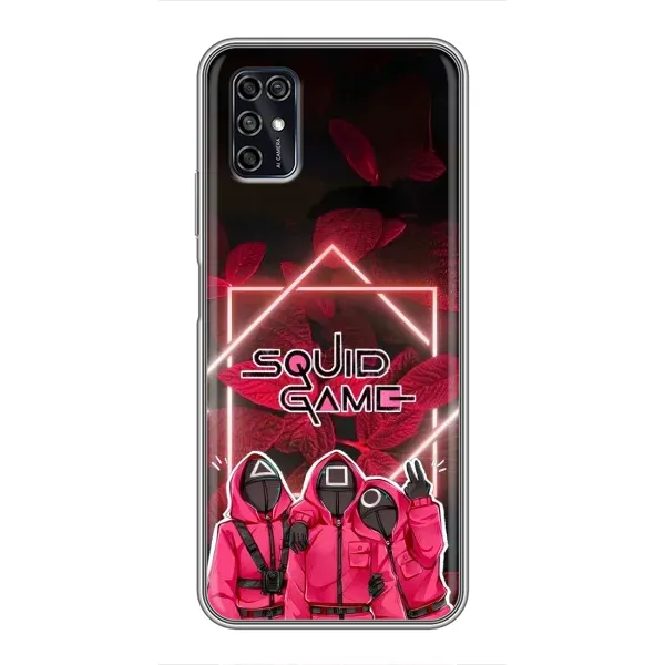Чехол с принтом «Охранники Игра кальмара» для ZTE Blade V2020 Smart Чехол с принтом «Охранники Игра кальмара» для ZTE Blade V2020 Smart
