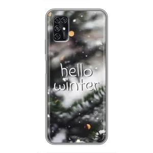 Новорічні, Святкові Чохли для ZTE Blade V2020 Smart - 2024 год (Hello winter)