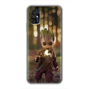 Чохол МАРВЕЛ для ZTE Blade V2020 Smart (AlphaPrint) (I am Groot)