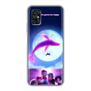Чохли BTS для ZTE Blade V2020 Smart (AlphaPrint) (КИТ BTS)