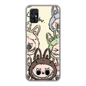 Чехол с Лабубу на ZTE Blade V2020 Smart (Золотая обезьяна Bored Ape)