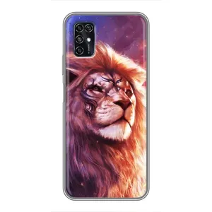 Чохол з картинкою ЛЕВ для ZTE Blade V2020 Smart (VPrint) (Красочний Лев)