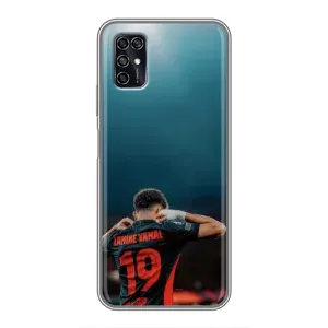 Чехол с футболистом Ламин Ямаль ZTE Blade V2020 Smart (Ламин 19)